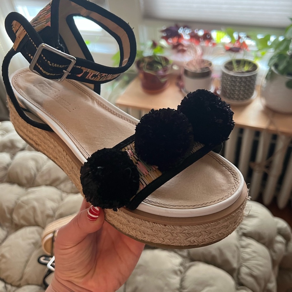 ASOS shoes espadrilles with Pom-poms